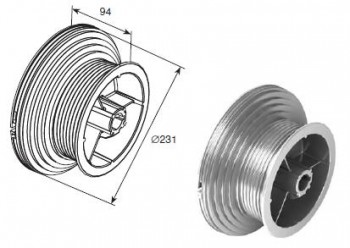 Барабан для высокого подъема DoorHan OMI120HL 11007 (пара)